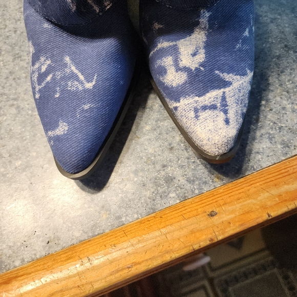 Brand new denim booties. - Picture 6 of 16